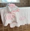 matouk+cairo+scallop+hand+towel+monogrammed
