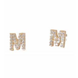Blake Initial Crystal Stud Earrings  Apparel & Accessories > Jewelry > Earrings