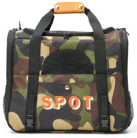 Boulevard Milo Camo Lightweight Dog Carrier Tote Personalized  Animals & Pet Supplies > Pet Supplies > Dog Supplies > Dog Carriers & Crates