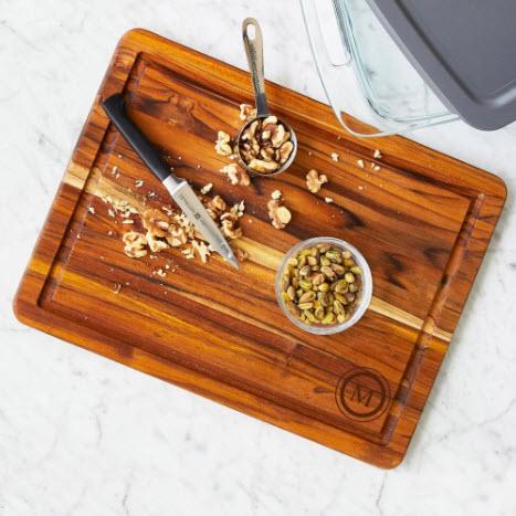 Personalized Tasty Tapas Teak Cutting Board  Home & Garden > Kitchen & Dining > Kitchen Tools & Utensils > Cutting Boards