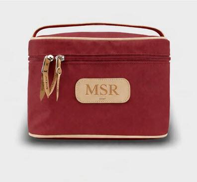 Jon Hart Designs Personalized Makeup Train Case   Luggage & Bags > Toiletry Bags